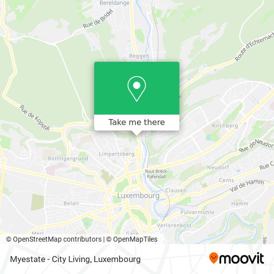Myestate - City Living map