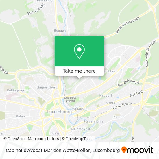 Cabinet d'Avocat Marleen Watte-Bollen map