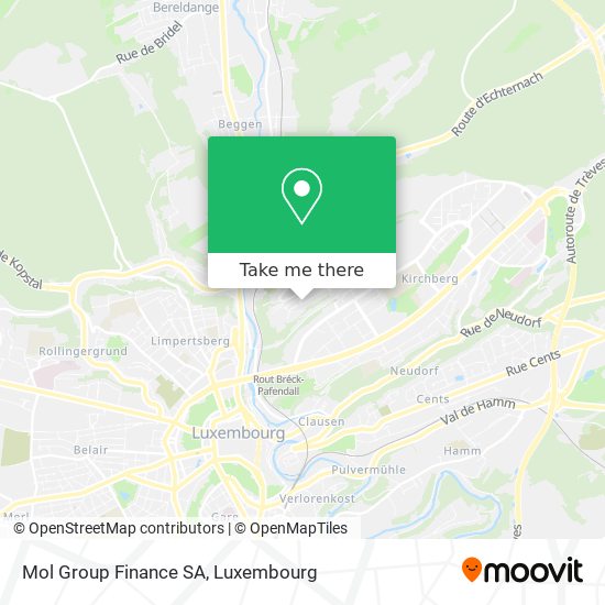 Mol Group Finance SA map