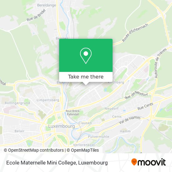 Ecole Maternelle Mini College map
