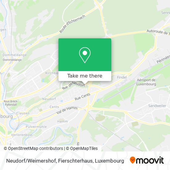 Neudorf / Weimershof, Fierschterhaus Karte