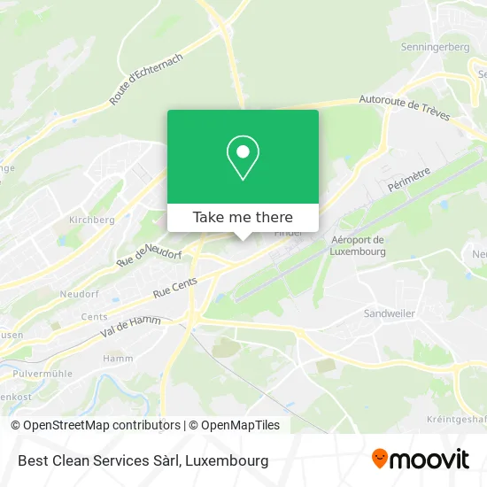 Best Clean Services Sàrl map