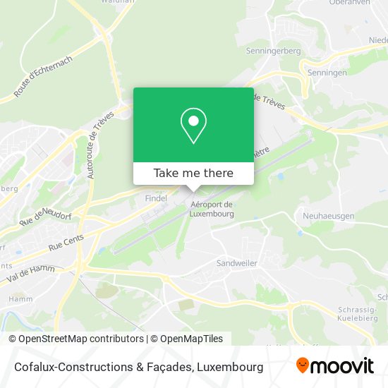 Cofalux-Constructions & Façades Karte