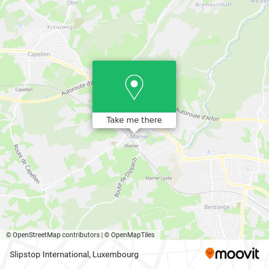 Slipstop International map
