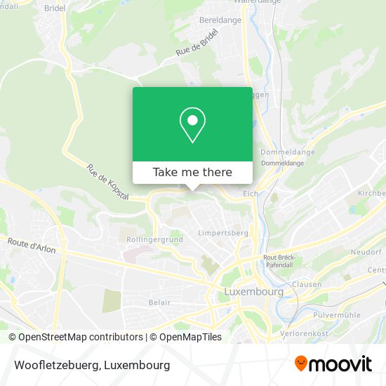 Woofletzebuerg map