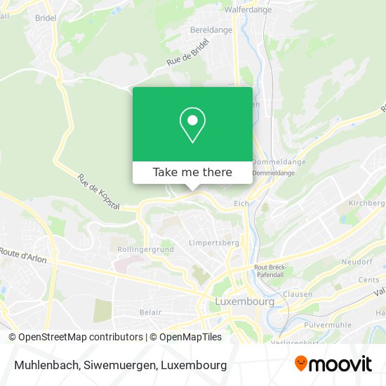 Muhlenbach, Siwemuergen map