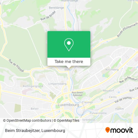 Beim Straubejitzer map