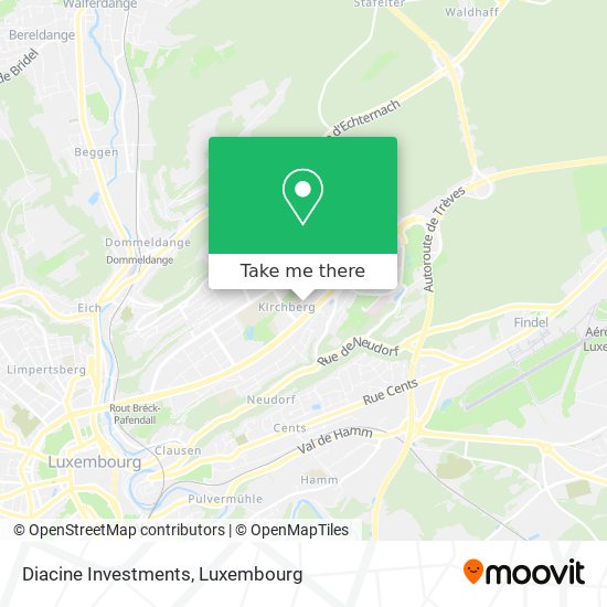 Diacine Investments map