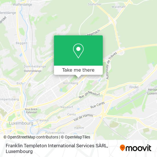 Franklin Templeton International Services SÀRL map