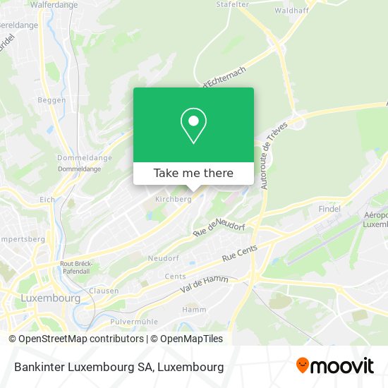 Bankinter Luxembourg SA map