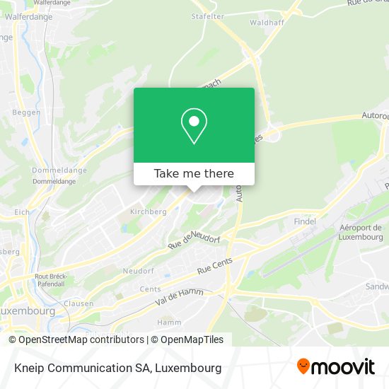 Kneip Communication SA map