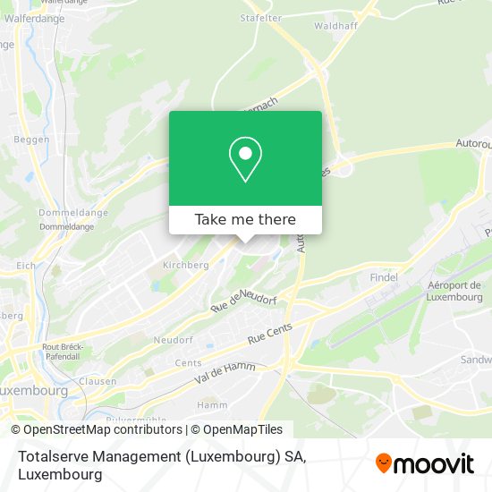 Totalserve Management (Luxembourg) SA map