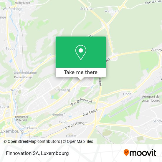 Finnovation SA map