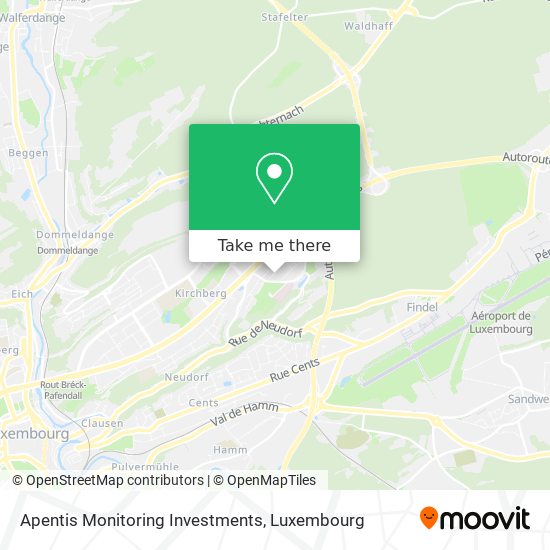 Apentis Monitoring Investments Karte