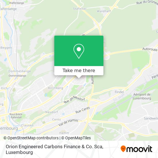 Orion Engineered Carbons Finance & Co. Sca map