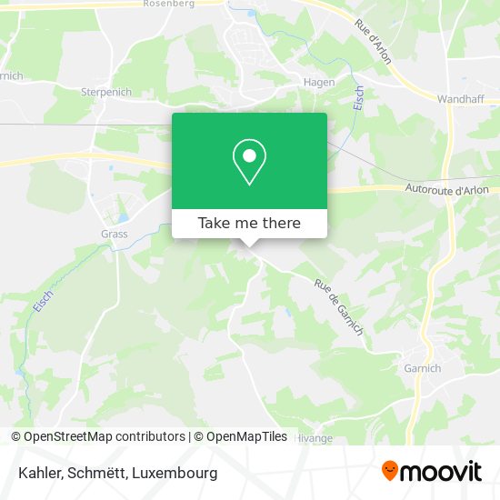 Kahler, Schmëtt map