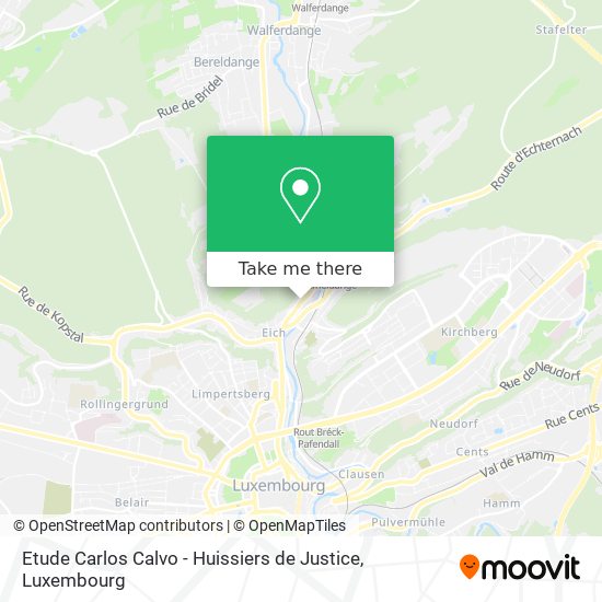 Etude Carlos Calvo - Huissiers de Justice map