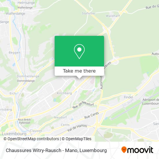 Chaussures Witry-Rausch - Mano map