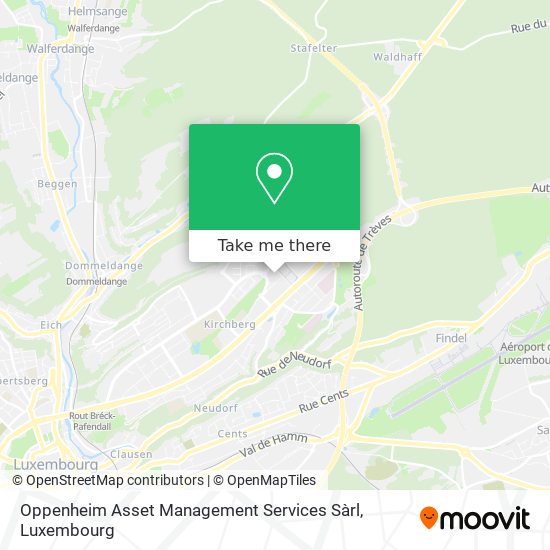 Oppenheim Asset Management Services Sàrl Karte