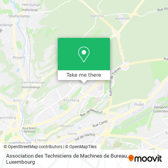 Association des Techniciens de Machines de Bureau map