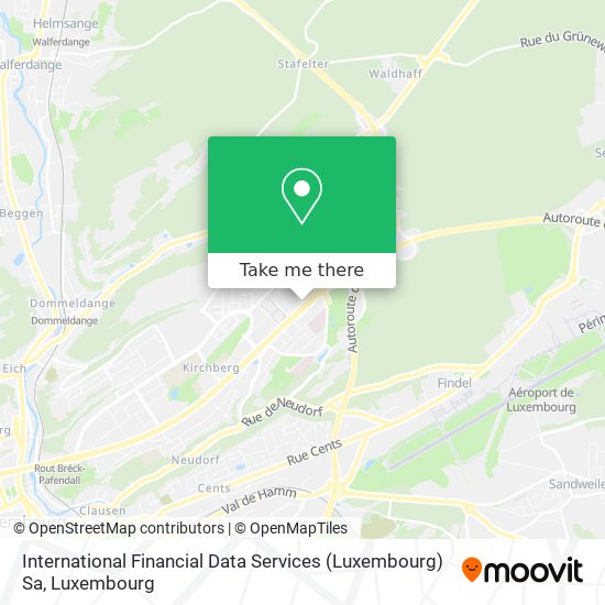 International Financial Data Services (Luxembourg) Sa map