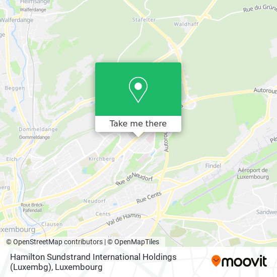 Hamilton Sundstrand International Holdings (Luxembg) map