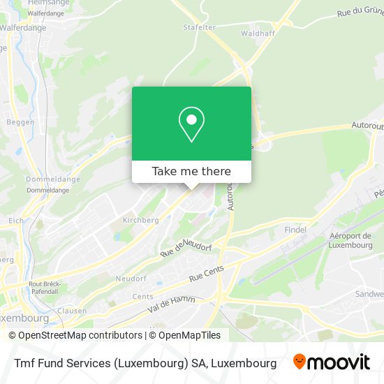 Tmf Fund Services (Luxembourg) SA map