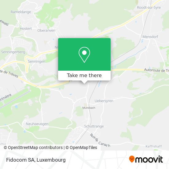 Fidocom SA map