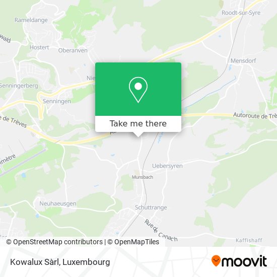 Kowalux Sàrl map