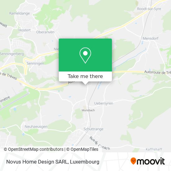 Novus Home Design SARL map