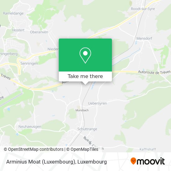 Arminius Moat (Luxembourg) map