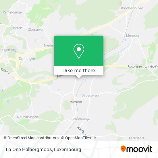 Lp One Halbergmoos map