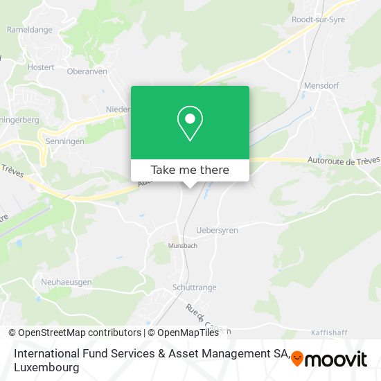 International Fund Services & Asset Management SA map