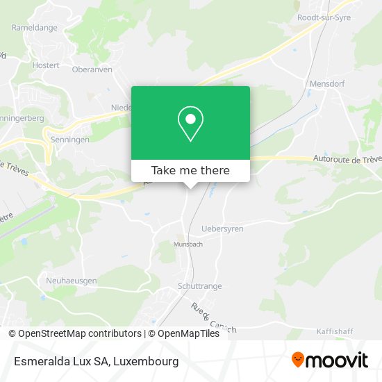 Esmeralda Lux SA map