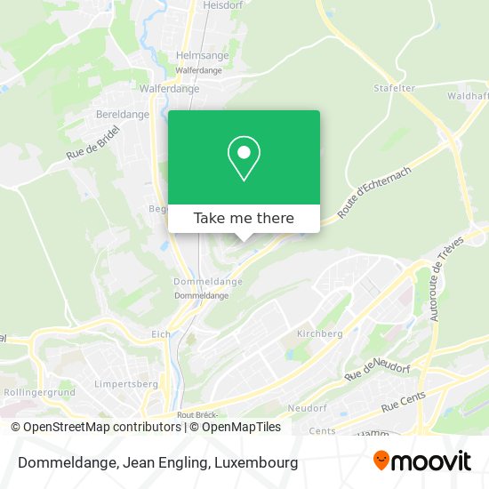 Dommeldange, Jean Engling map
