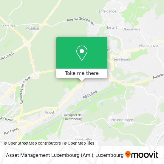 Asset Management Luxembourg (Aml) map