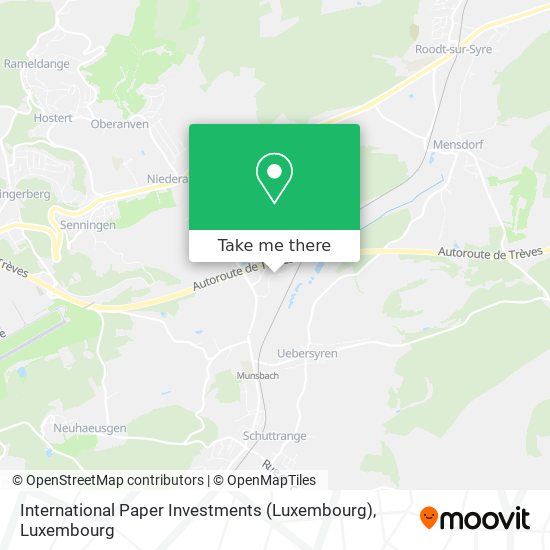 International Paper Investments (Luxembourg) map