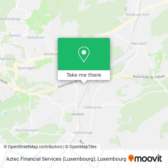 Aztec Financial Services (Luxembourg) map