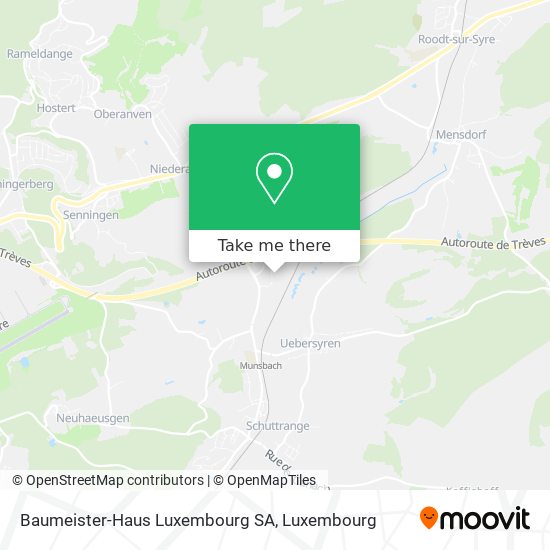 Baumeister-Haus Luxembourg SA map