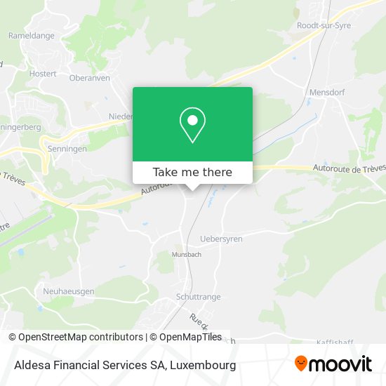 Aldesa Financial Services SA map