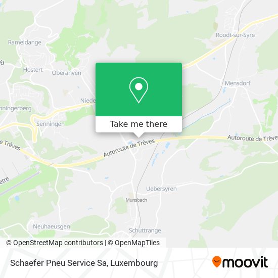 Schaefer Pneu Service Sa map