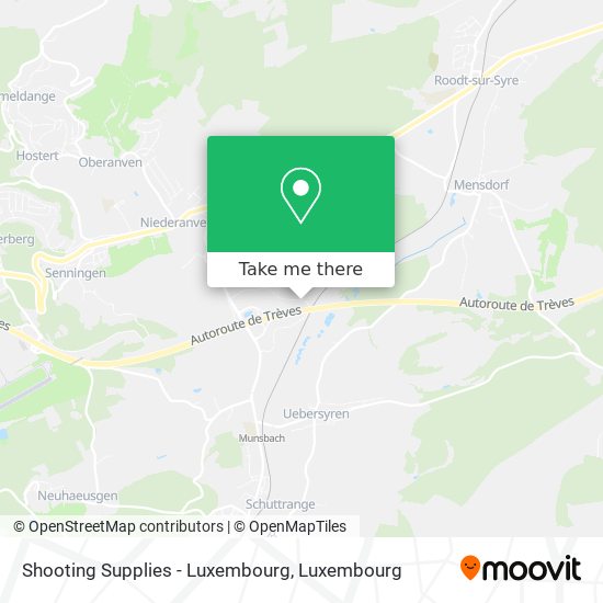 Shooting Supplies - Luxembourg Karte