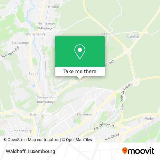 Waldhaff map