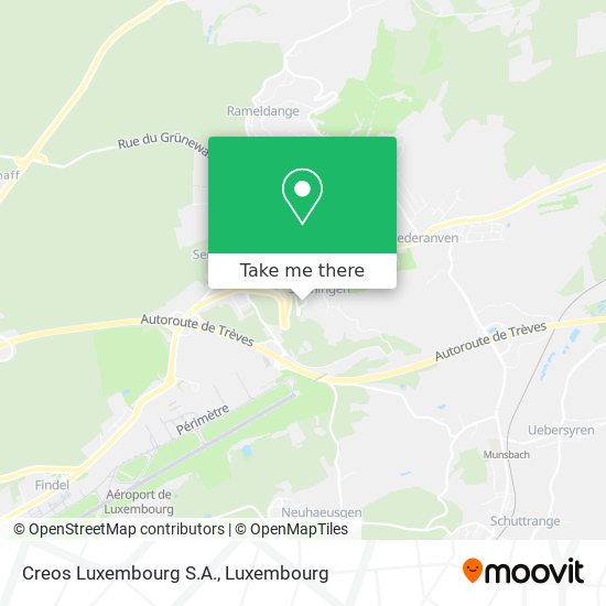 Creos Luxembourg S.A. map