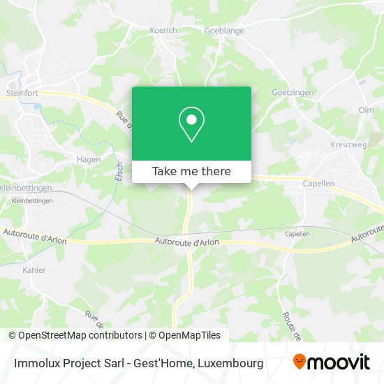 Immolux Project Sarl - Gest'Home map