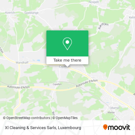 Xl Cleaning & Services Sarls map