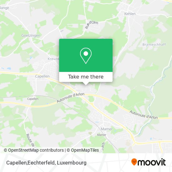 Capellen,Eechterfeld map