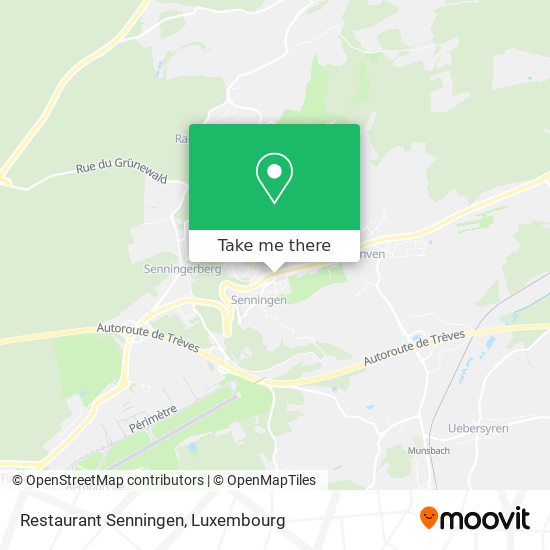 Restaurant Senningen map