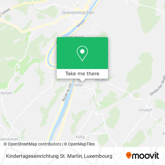 Kindertageseinrichtung St. Martin map