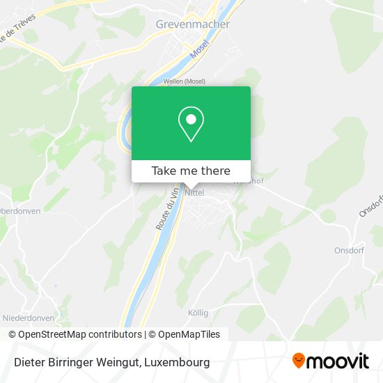 Dieter Birringer Weingut map